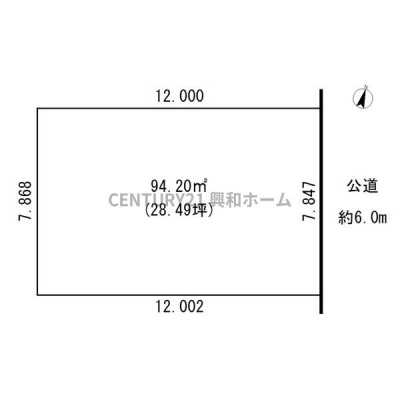 �Ԏ��}�@�y���i�z1680���~���y�n�ʐρF94.20�������[�g���i28.49�؁j���ؒP���F59.0���~���p�r�n��F����Z���n�恜�n�ځF��n�����؂����F60�����e�ϗ��F200��