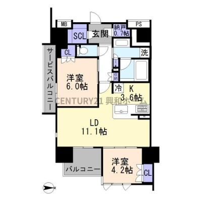 �Ԏ��}�@�y���i�z6280���~���Ԏ��F2LDK����L�ʐρF62.78�������[�g�����o���R�j�[�ʐρF5.09�������[�g�����\���F�S�؃R���N���[�g19�K��11�K�������Ǘ��`�ԁF�S���ϑ��E����